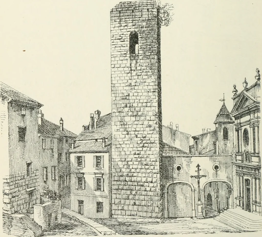 An illustration from The architecture of Provence and the Riviera, 1888, leaf 399