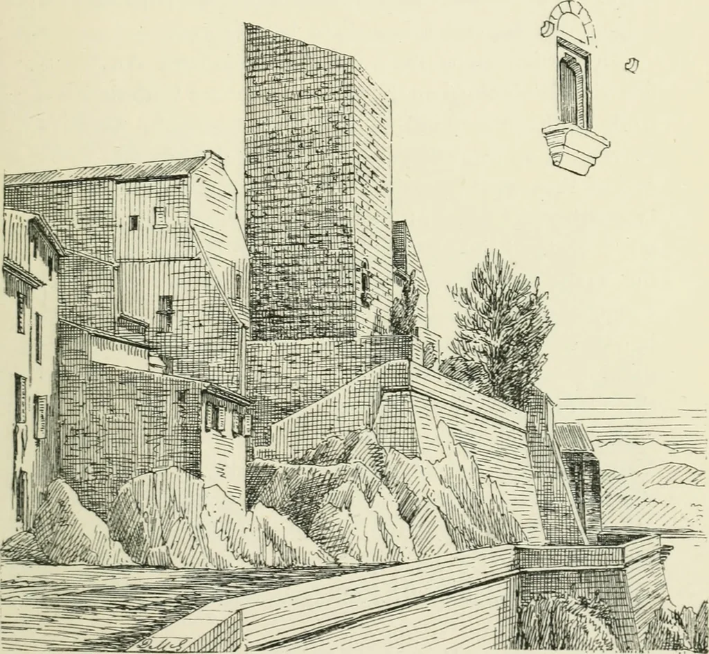 An illustration from The architecture of Provence and the Riviera, 1888, leaf 400