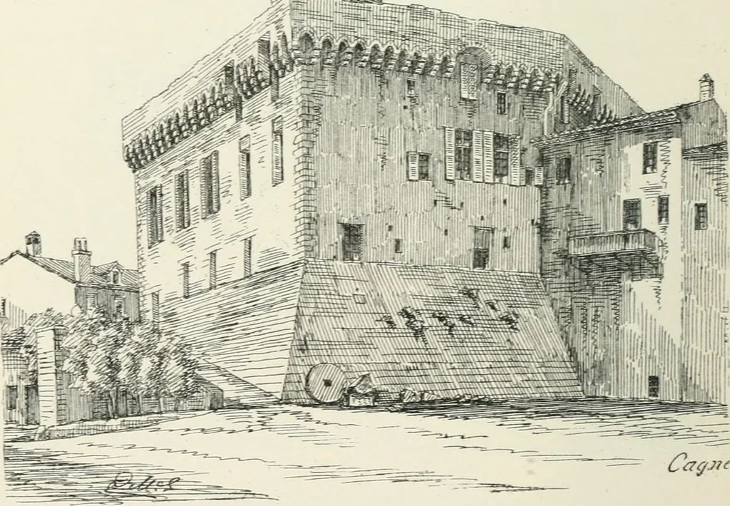 An illustration from The architecture of Provence and the Riviera, 1888, leaf 403