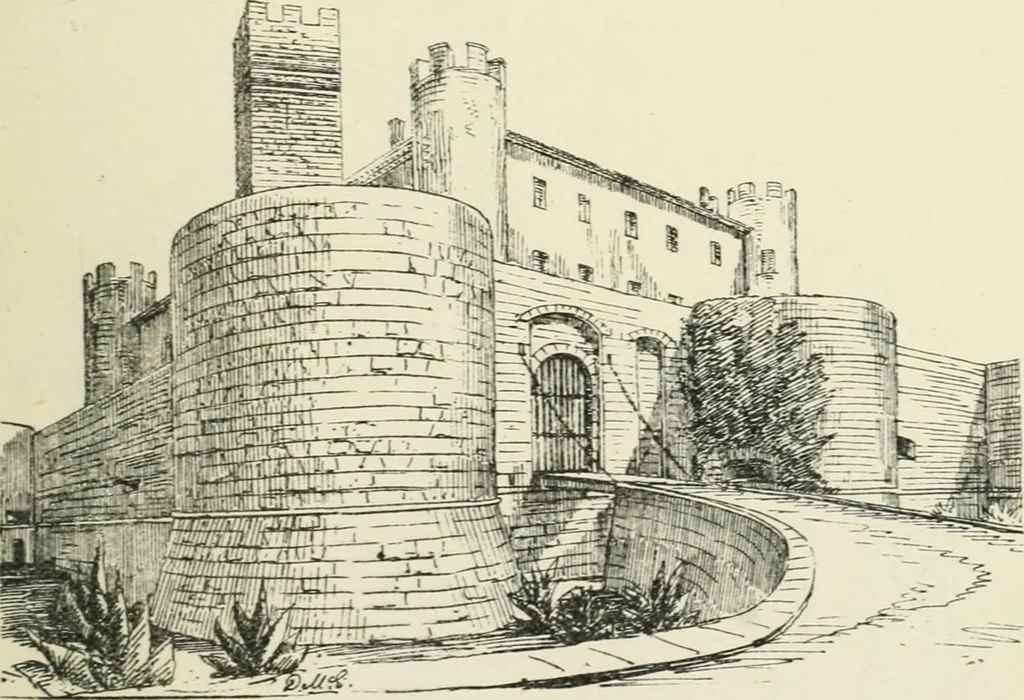An illustration from The architecture of Provence and the Riviera, 1888, leaf 404
