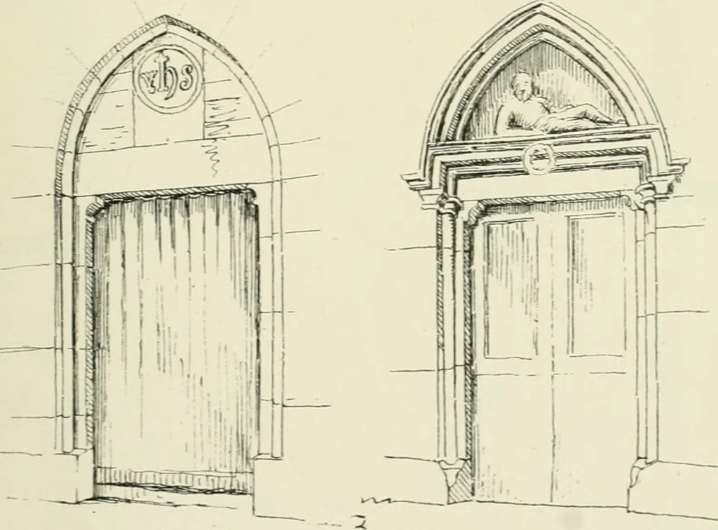 An illustration from The architecture of Provence and the Riviera, 1888, leaf 414