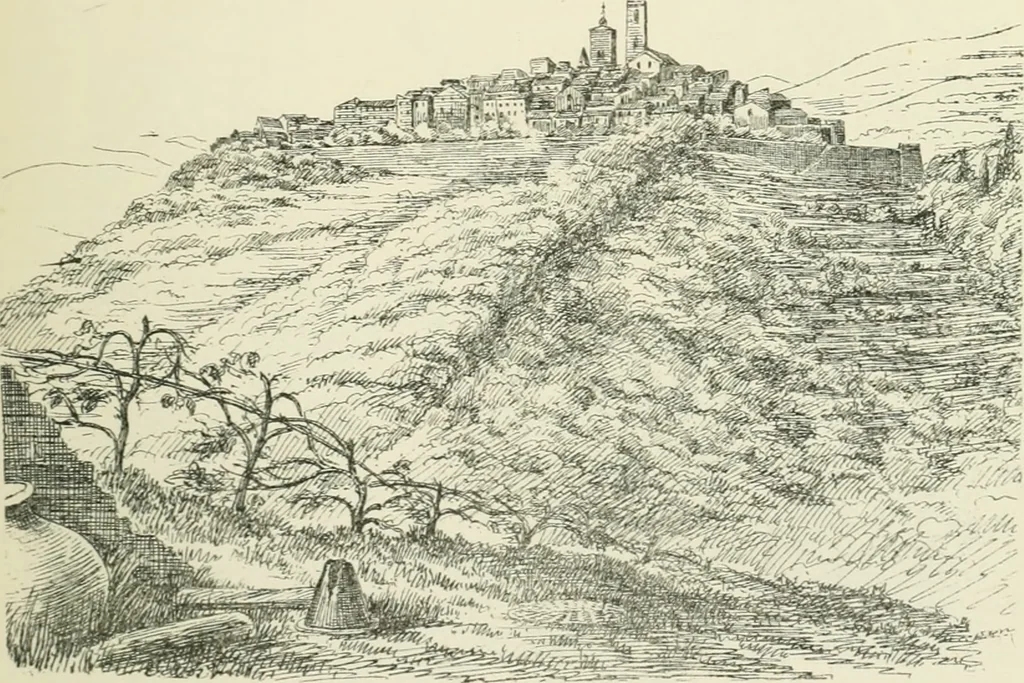An illustration from The architecture of Provence and the Riviera, 1888, leaf 418