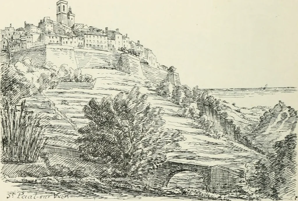 An illustration from The architecture of Provence and the Riviera, 1888, leaf 419
