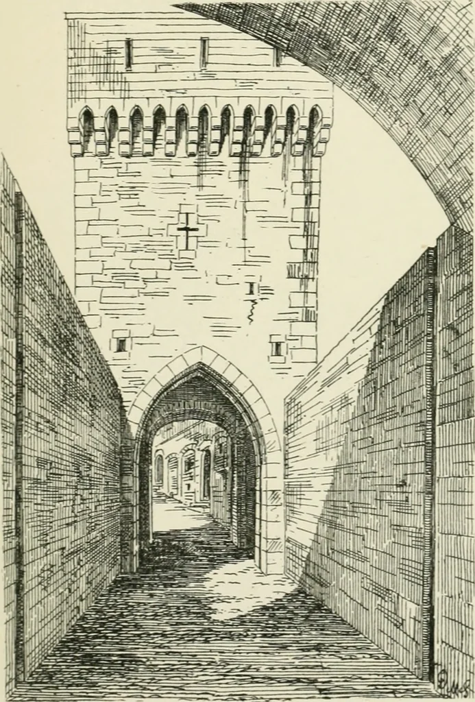 An illustration from The architecture of Provence and the Riviera, 1888, leaf 428