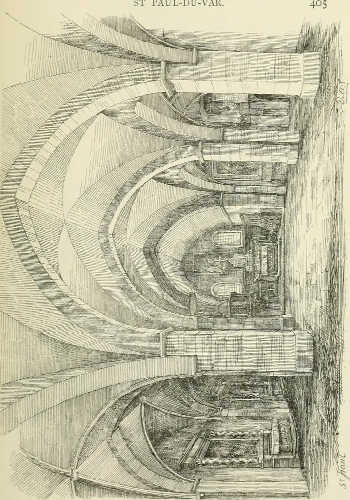 An illustration from The architecture of Provence and the Riviera, 1888, leaf 430