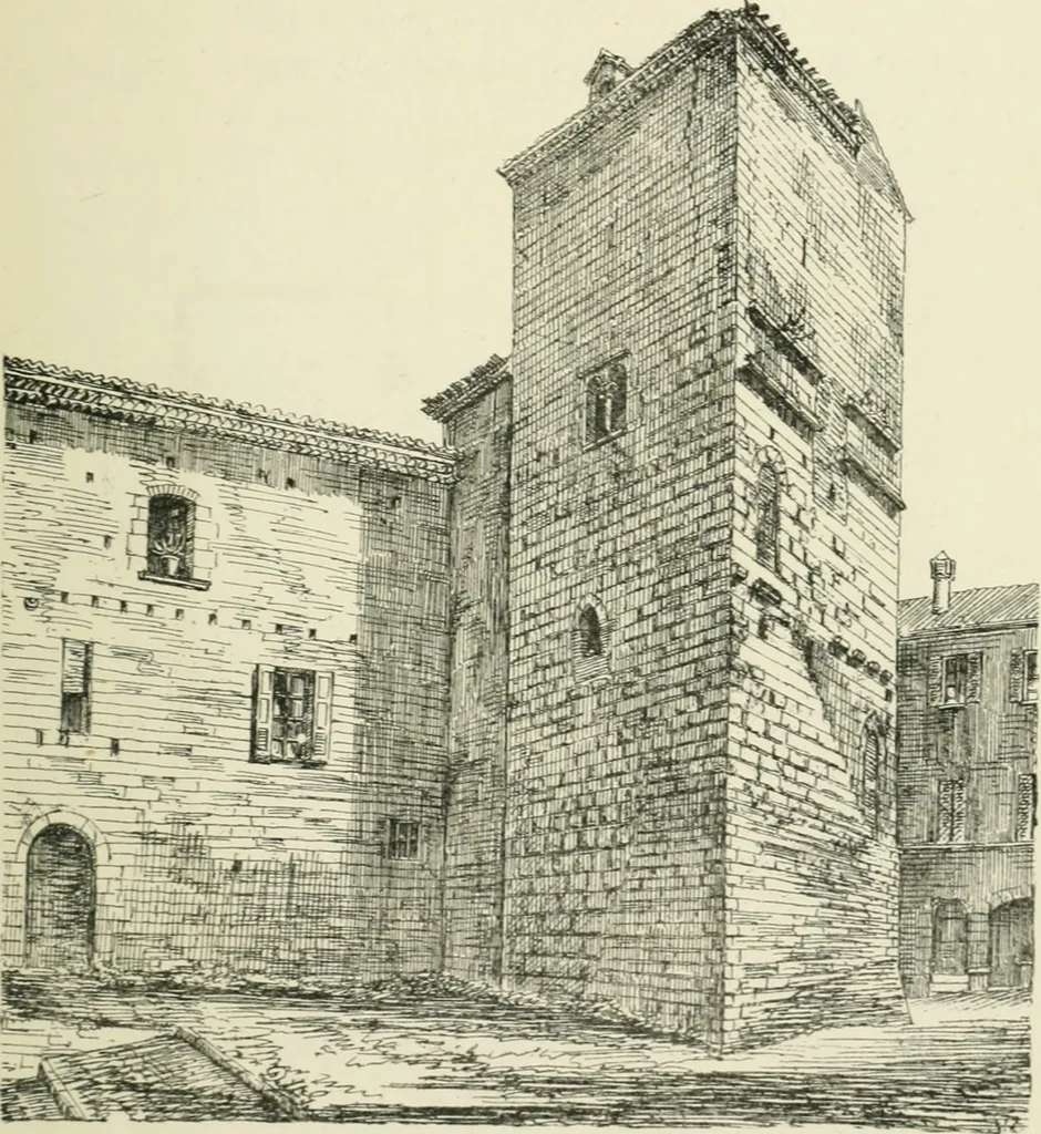 An illustration from The architecture of Provence and the Riviera, 1888, leaf 432