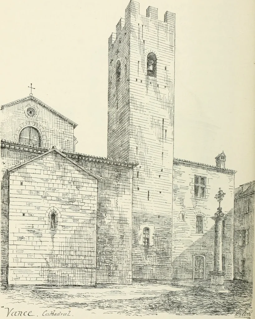 An illustration from The architecture of Provence and the Riviera, 1888, leaf 437