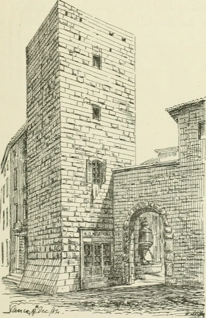 An illustration from The architecture of Provence and the Riviera, 1888, leaf 442
