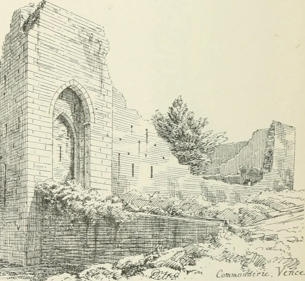 An illustration from The architecture of Provence and the Riviera, 1888, leaf 443