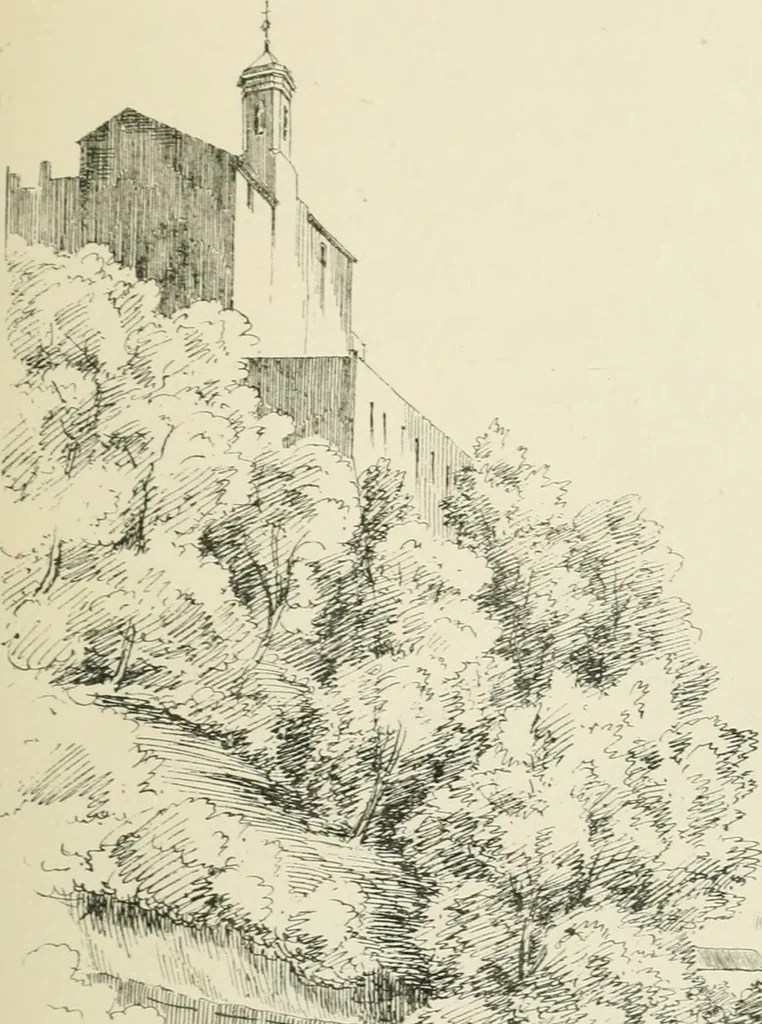 An illustration from The architecture of Provence and the Riviera, 1888, leaf 448