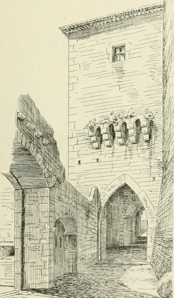 An illustration from The architecture of Provence and the Riviera, 1888, leaf 452