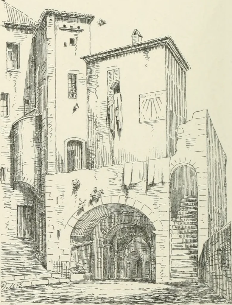 An illustration from The architecture of Provence and the Riviera, 1888, leaf 453