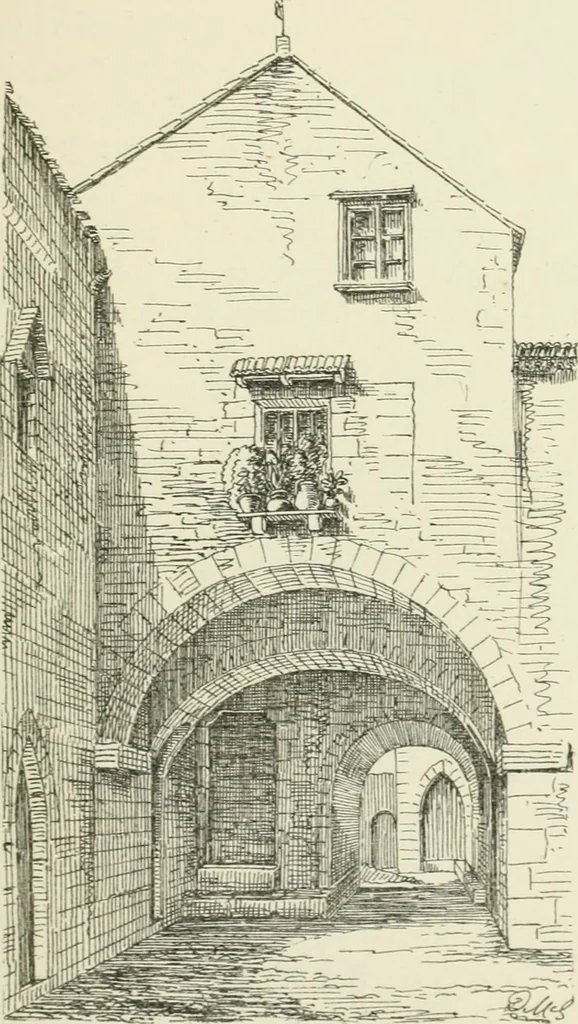 An illustration from The architecture of Provence and the Riviera, 1888, leaf 454