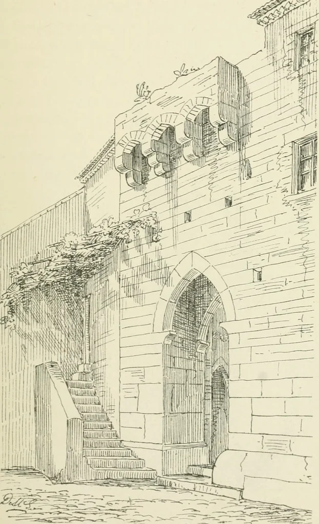 An illustration from The architecture of Provence and the Riviera, 1888, leaf 456