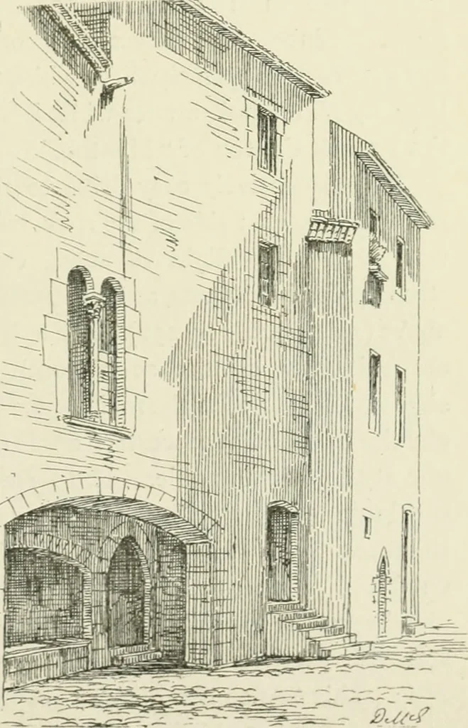 An illustration from The architecture of Provence and the Riviera, 1888, leaf 458