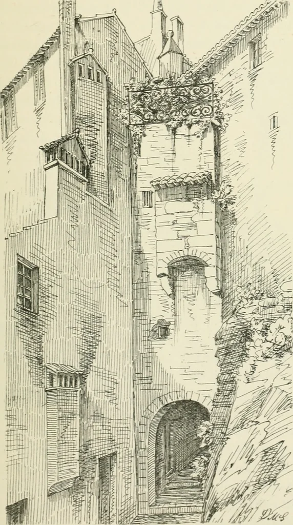 An illustration from The architecture of Provence and the Riviera, 1888, leaf 462
