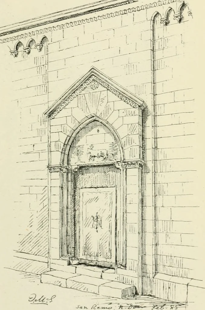 An illustration from The architecture of Provence and the Riviera, 1888, leaf 474