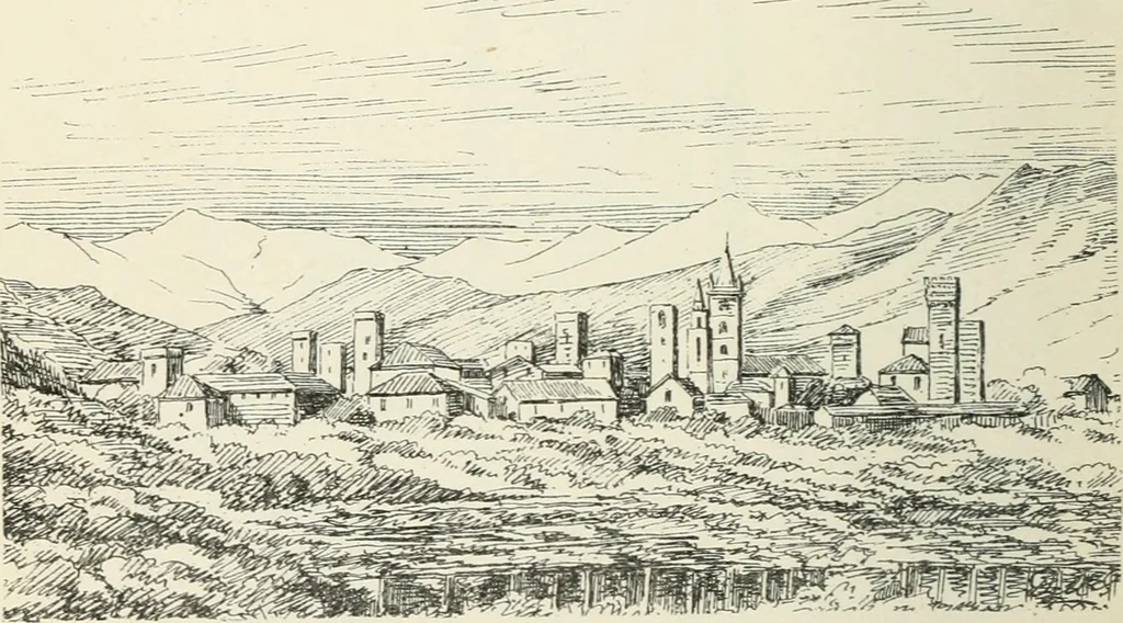 An illustration from The architecture of Provence and the Riviera, 1888, leaf 481