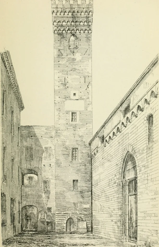 An illustration from The architecture of Provence and the Riviera, 1888, leaf 482
