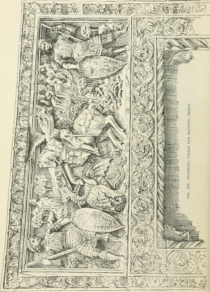 An illustration from The architecture of Provence and the Riviera, 1888, leaf 485