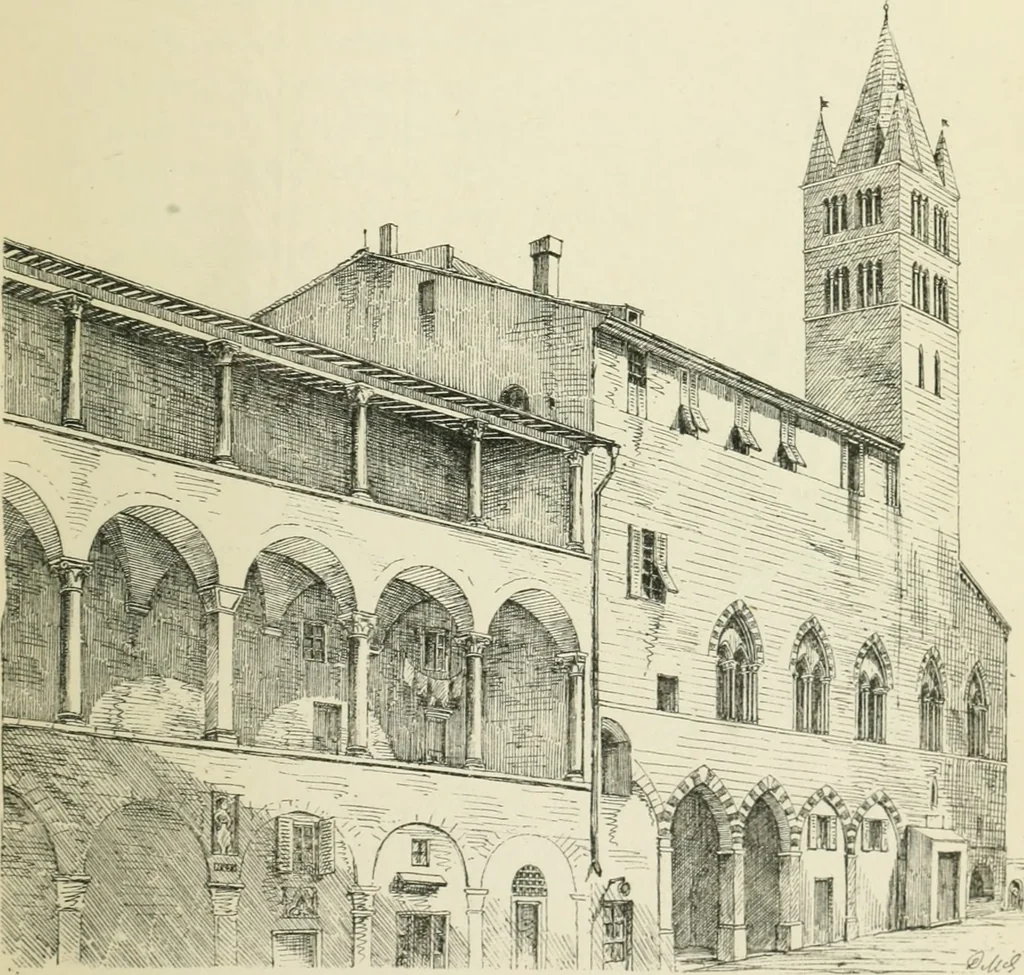 An illustration from The architecture of Provence and the Riviera, 1888, leaf 486