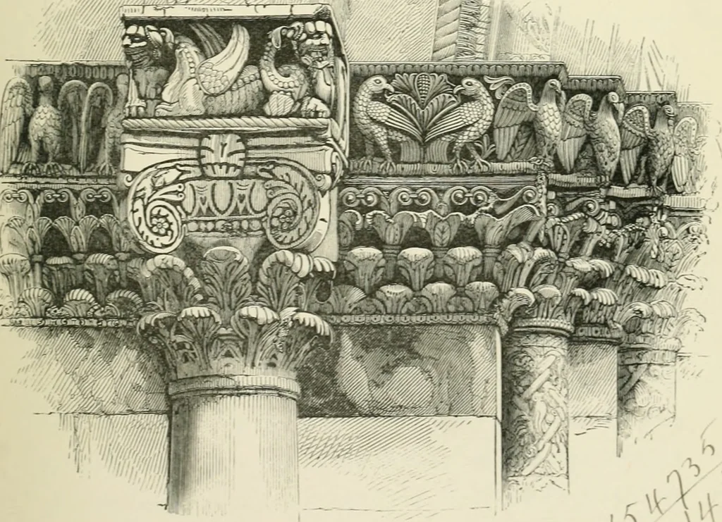 An illustration from The architecture of Provence and the Riviera, 1888, leaf 6