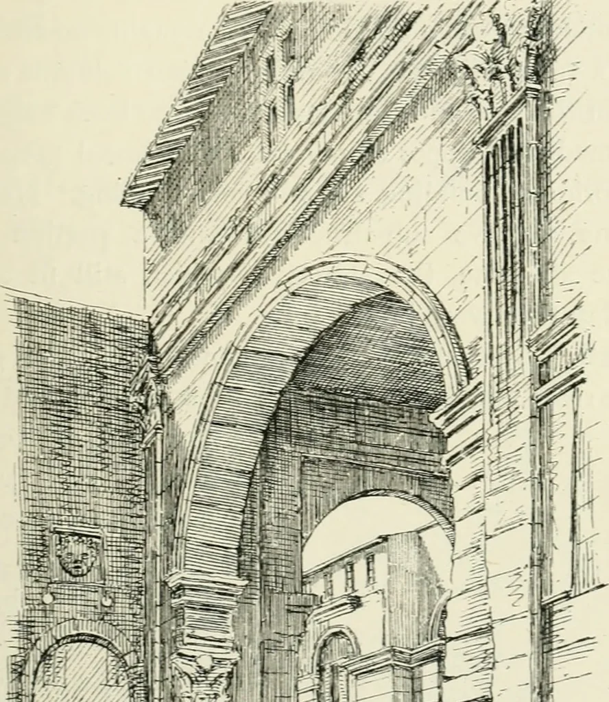 An illustration from The architecture of Provence and the Riviera, 1888, leaf 62