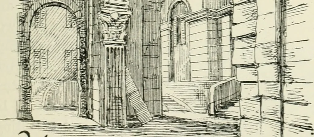 An illustration from The architecture of Provence and the Riviera, 1888, leaf 62