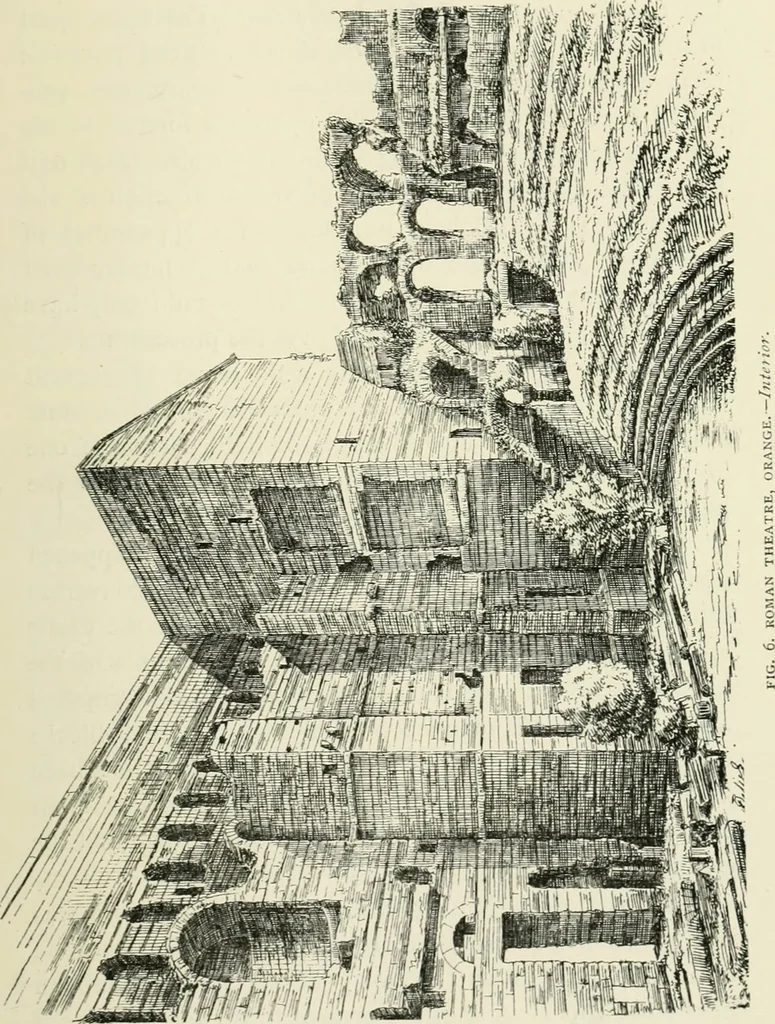 An illustration from The architecture of Provence and the Riviera, 1888, leaf 68