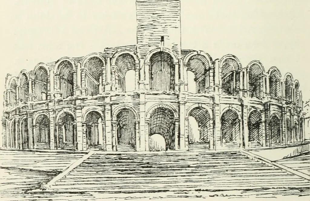 An illustration from The architecture of Provence and the Riviera, 1888, leaf 77