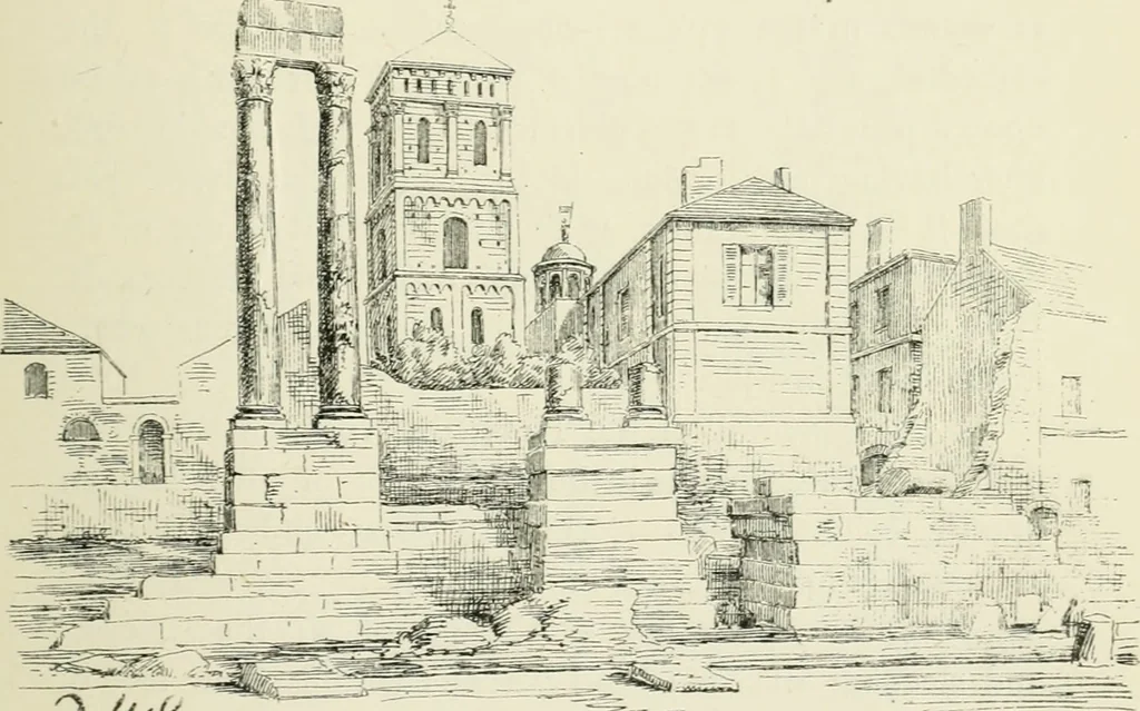 An illustration from The architecture of Provence and the Riviera, 1888, leaf 80
