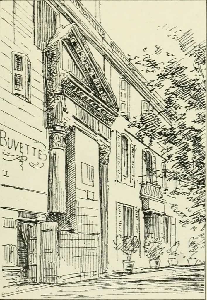 An illustration from The architecture of Provence and the Riviera, 1888, leaf 82