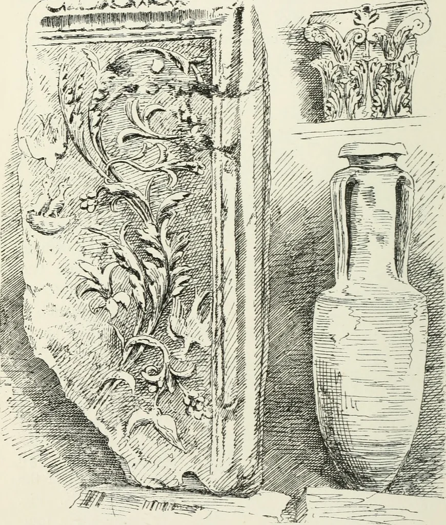 An illustration from The architecture of Provence and the Riviera, 1888, leaf 87