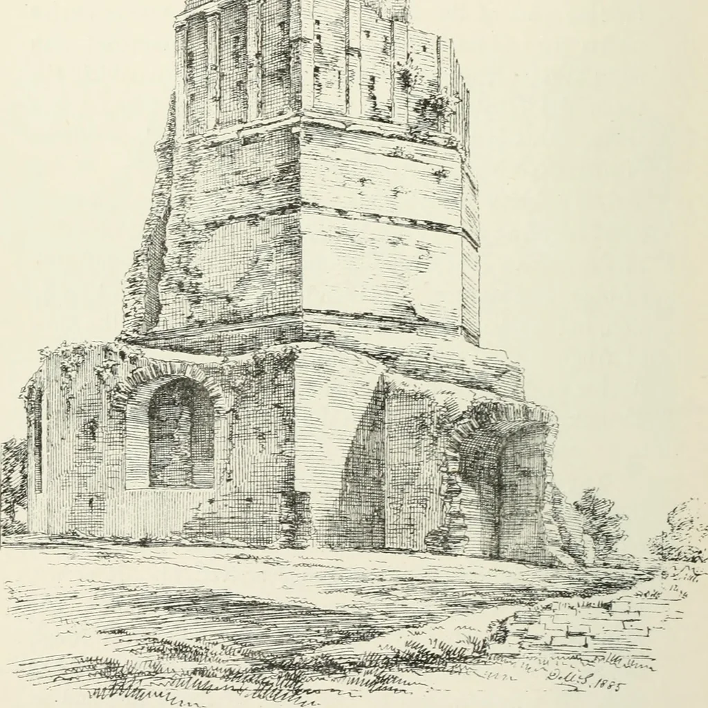 An illustration from The architecture of Provence and the Riviera, 1888, leaf 99