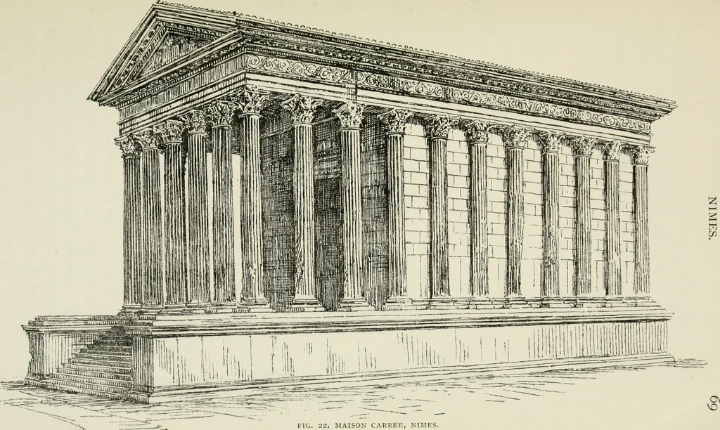 An illustration from The architecture of Provence and the Riviera, 1888, leaf 100
