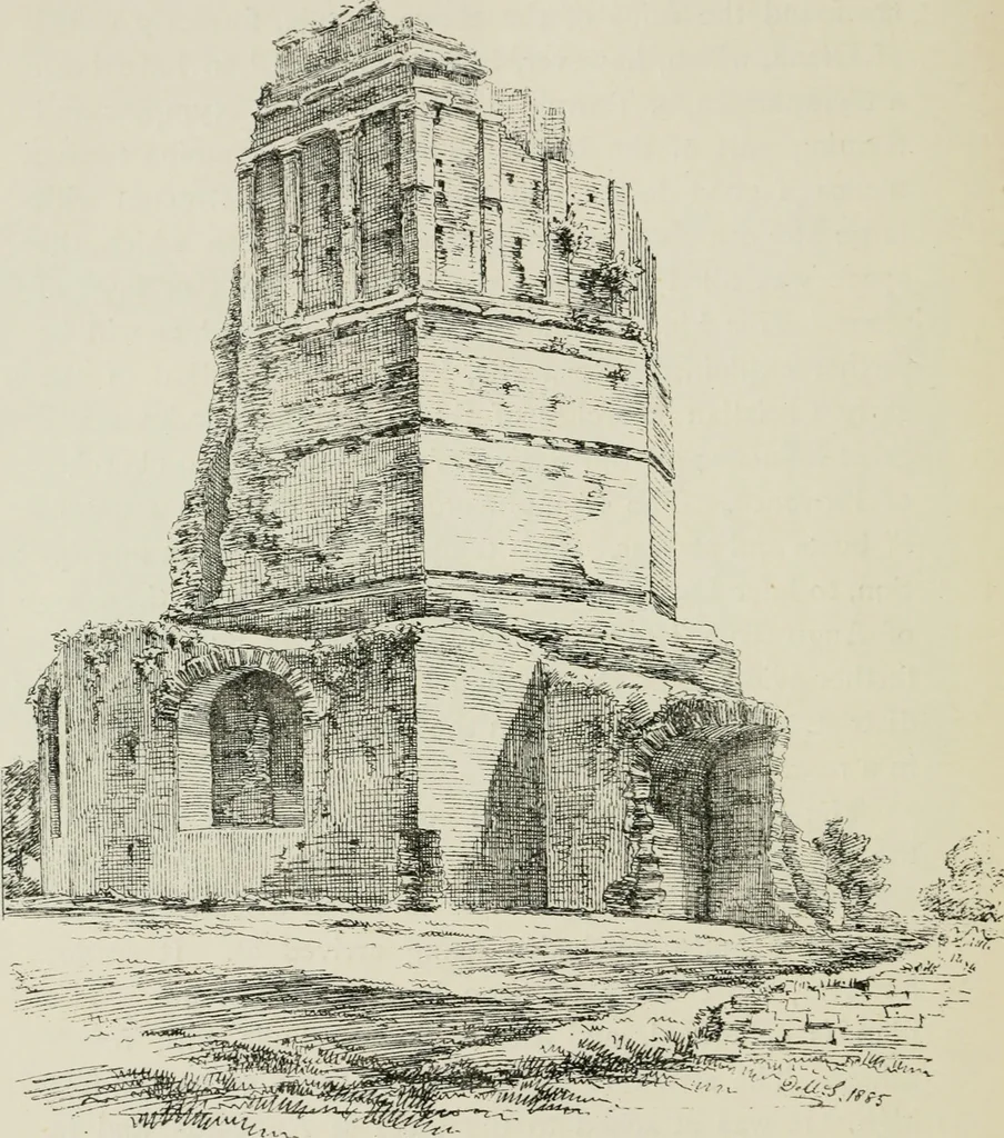 An illustration from The architecture of Provence and the Riviera, 1888, leaf 105