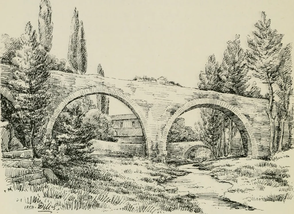 An illustration from The architecture of Provence and the Riviera, 1888, leaf 115