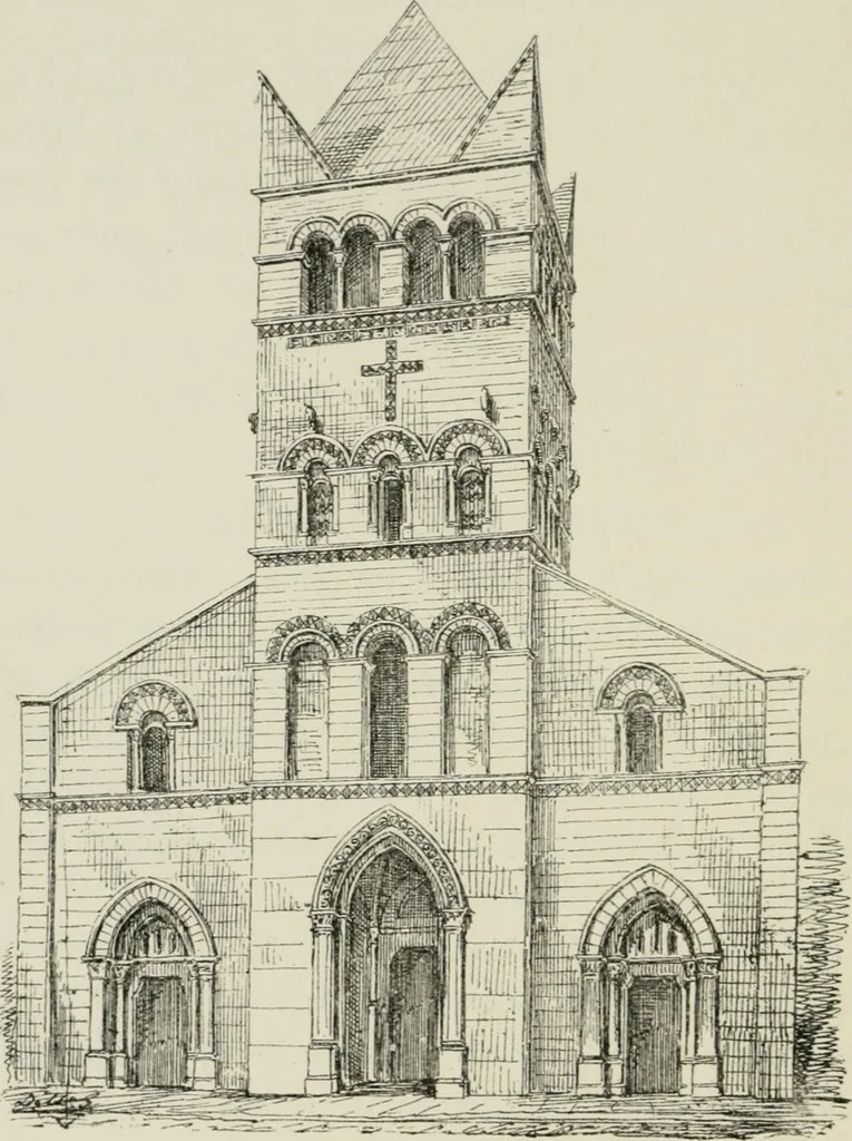 An illustration from The architecture of Provence and the Riviera, 1888, leaf 153