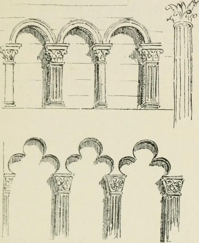 An illustration from The architecture of Provence and the Riviera, 1888, leaf 154