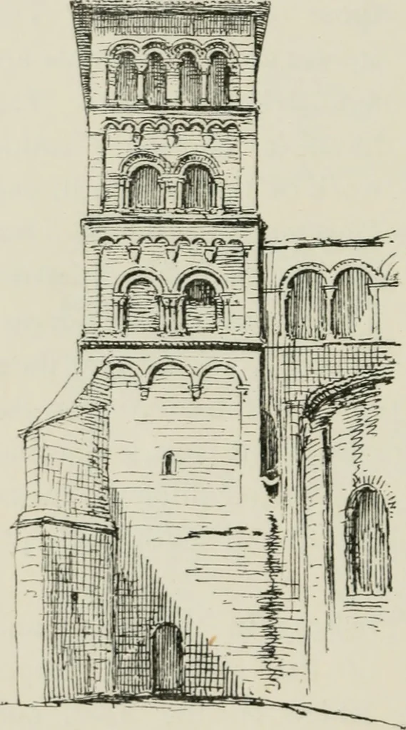 An illustration from The architecture of Provence and the Riviera, 1888, leaf 155