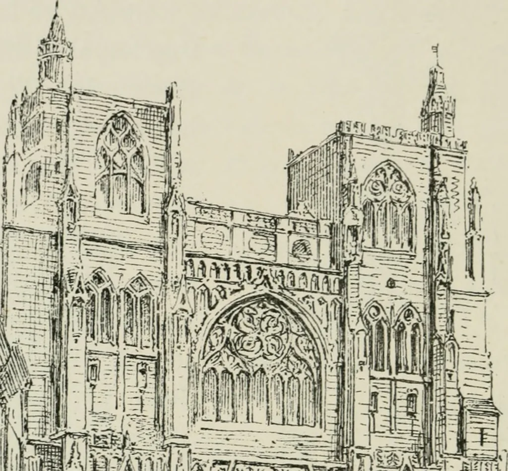 An illustration from The architecture of Provence and the Riviera, 1888, leaf 157