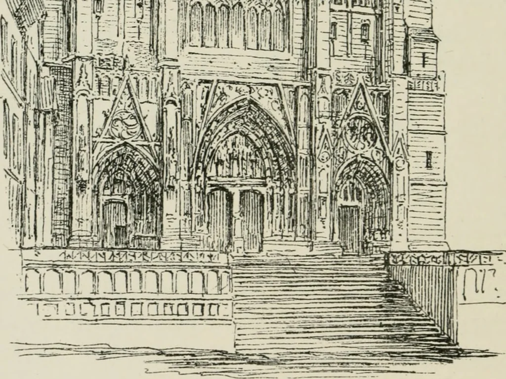 An illustration from The architecture of Provence and the Riviera, 1888, leaf 157