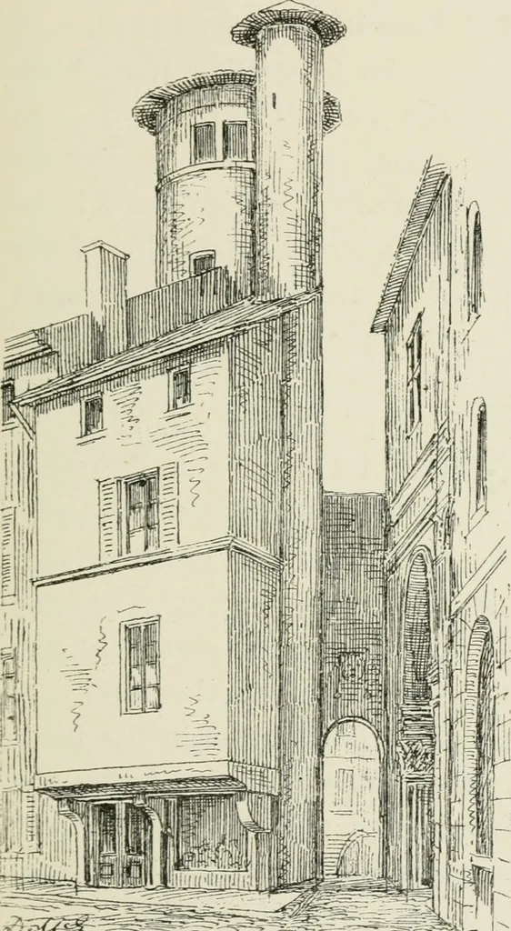 An illustration from The architecture of Provence and the Riviera, 1888, leaf 158