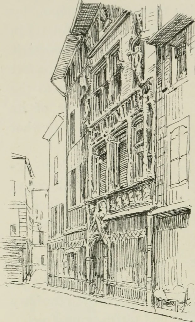 An illustration from The architecture of Provence and the Riviera, 1888, leaf 159