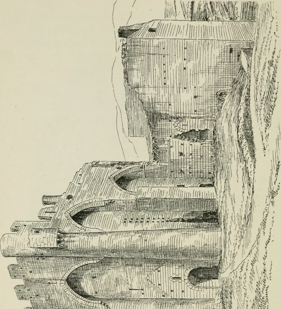 An illustration from The architecture of Provence and the Riviera, 1888, leaf 161