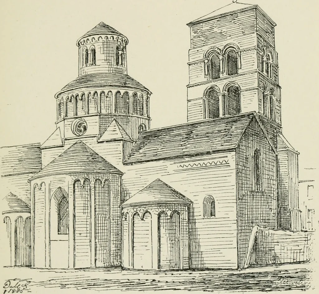 An illustration from The architecture of Provence and the Riviera, 1888, leaf 164