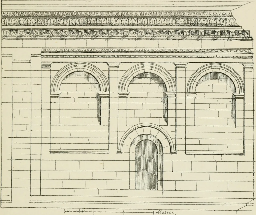 An illustration from The architecture of Provence and the Riviera, 1888, leaf 166