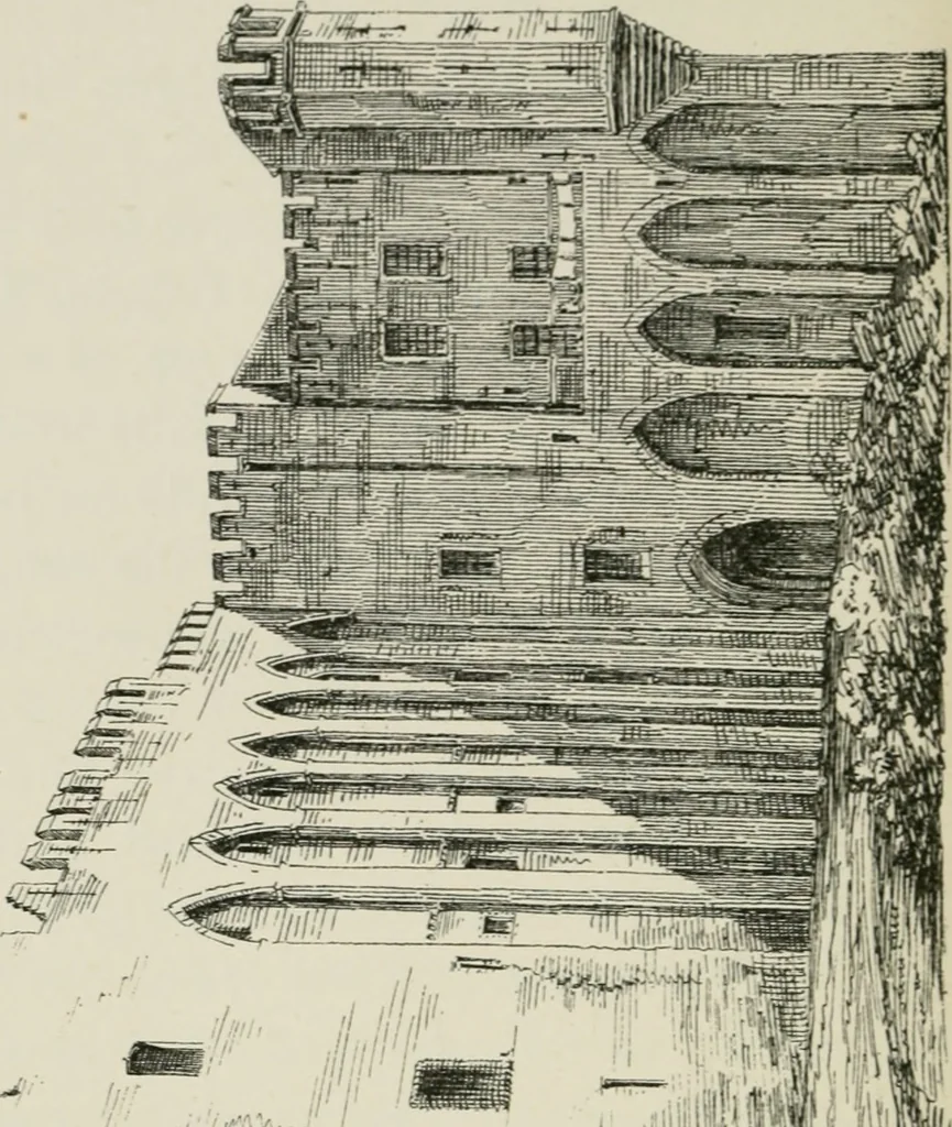 An illustration from The architecture of Provence and the Riviera, 1888, leaf 171