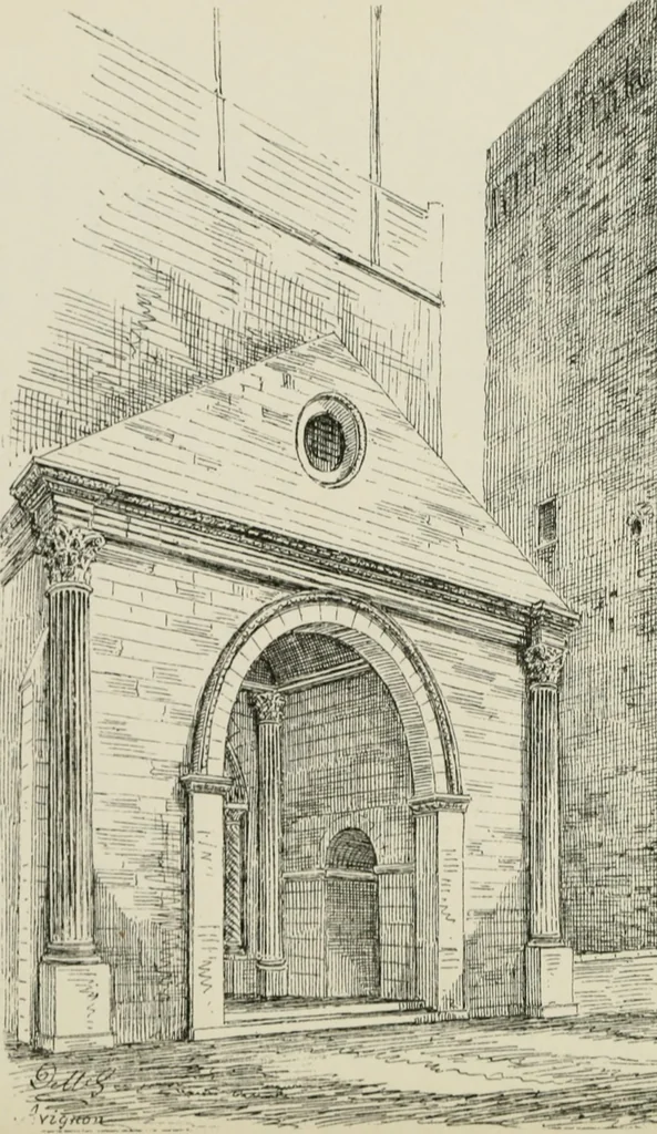 An illustration from The architecture of Provence and the Riviera, 1888, leaf 171
