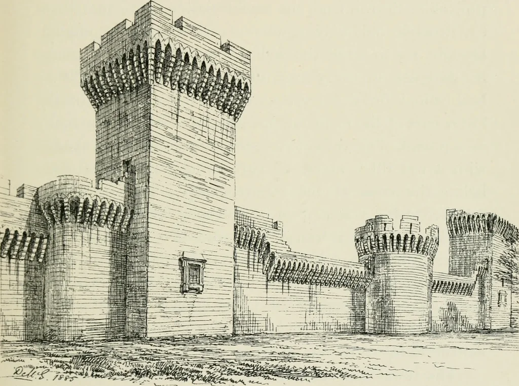 An illustration from The architecture of Provence and the Riviera, 1888, leaf 180